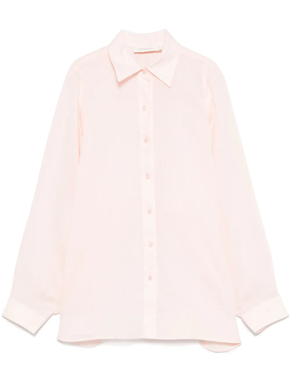 ZIMMERMANN Crush blouse Roze