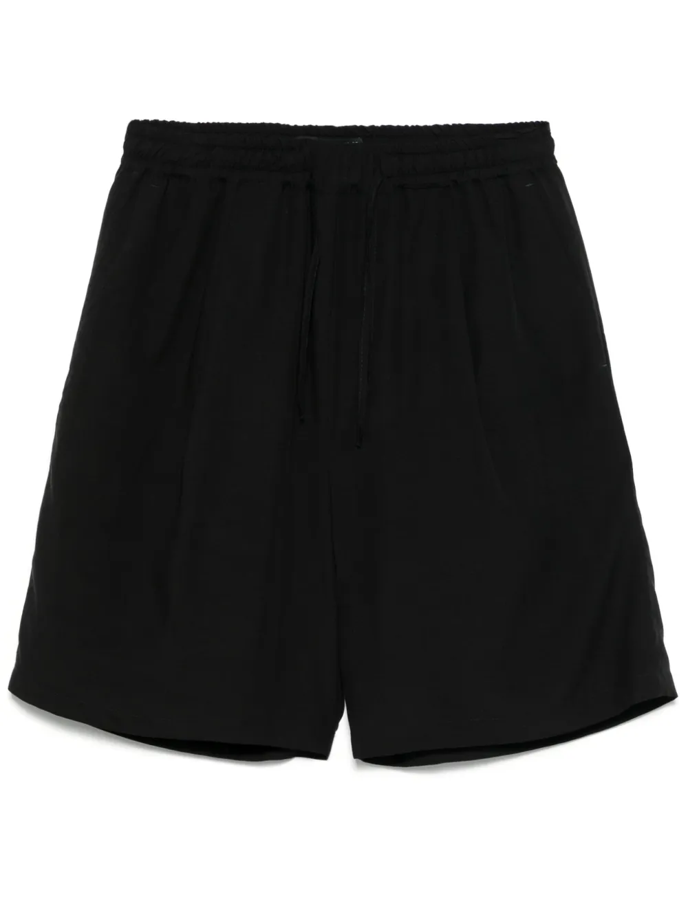 pleated shorts