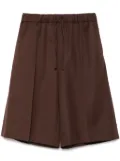Simone Rocha wide-leg shorts - Brown