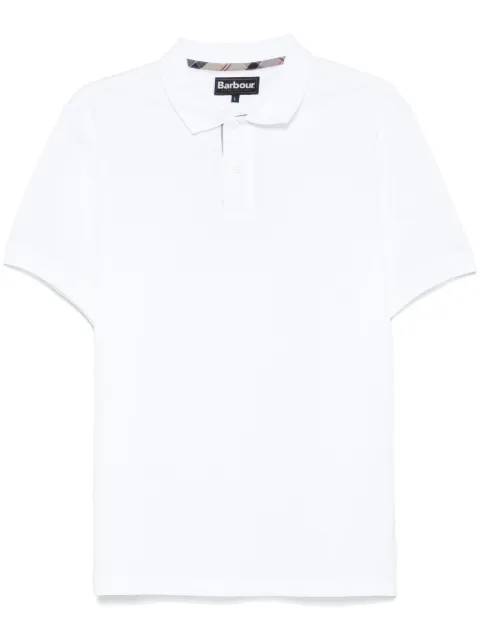 Barbour Tartan Piqué polo shirt