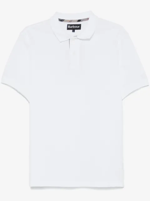 Barbour Tartan Piqué polo shirt