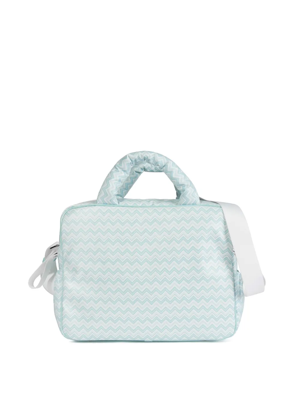 Missoni Kids zig-zag changing bag - Blauw