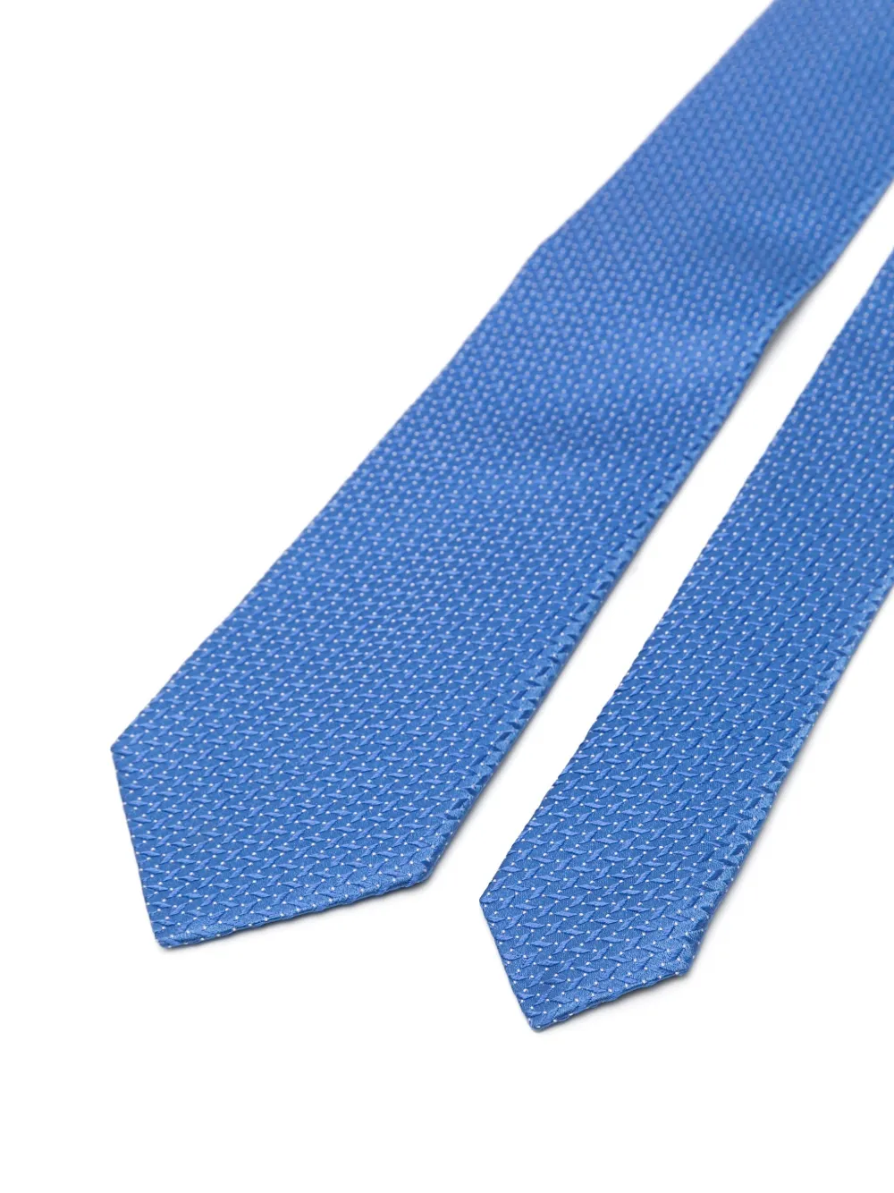 Emporio Armani silk tie - Blauw