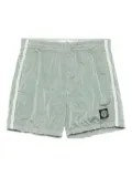 Stone Island Junior Compass-motif swim shorts - Green