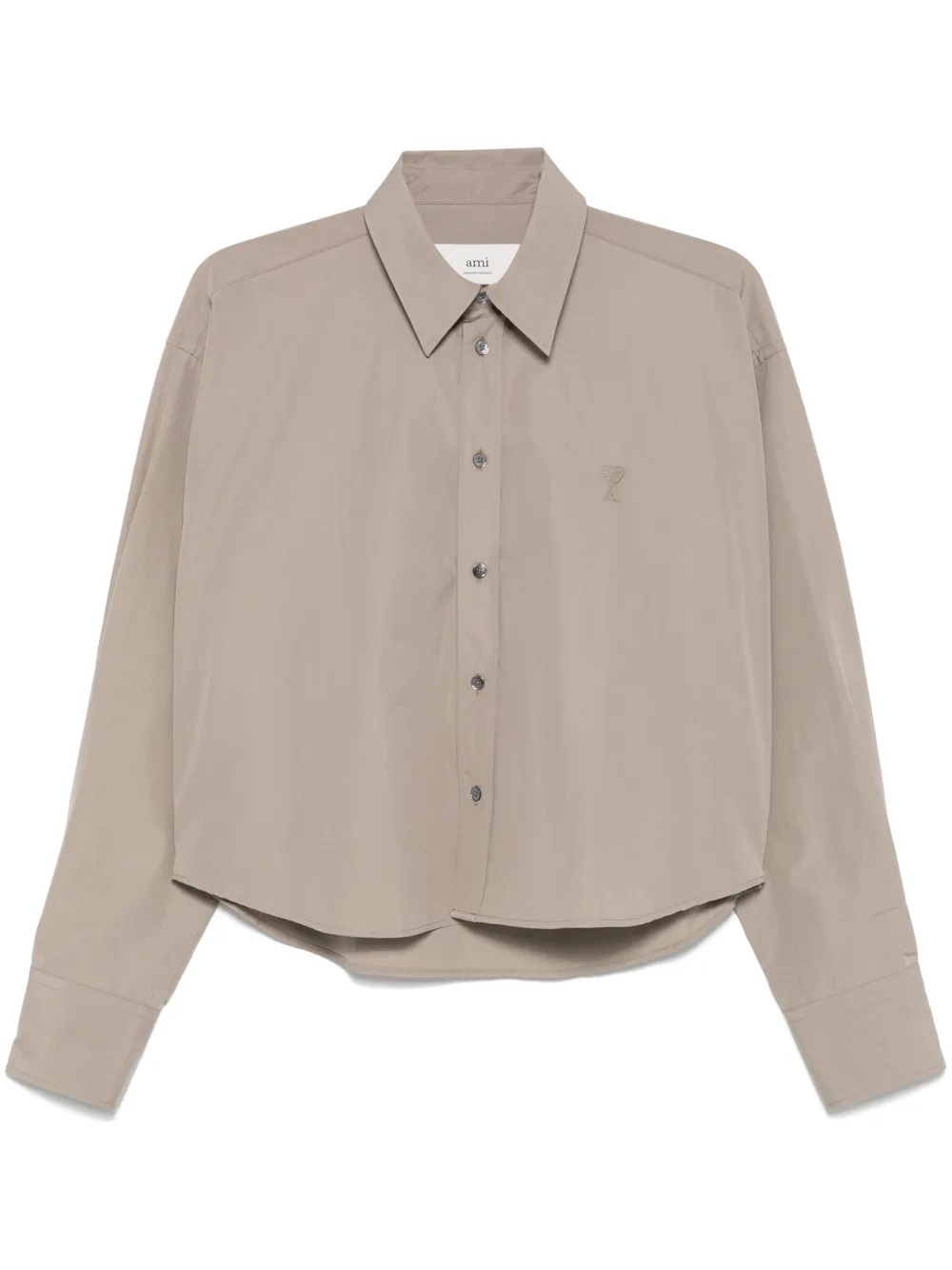 AMI Paris Ami de Coeur shirt Grijs