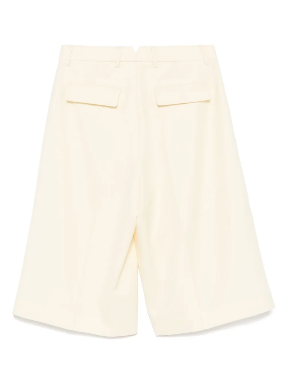 AMI Paris Formele shorts - Geel