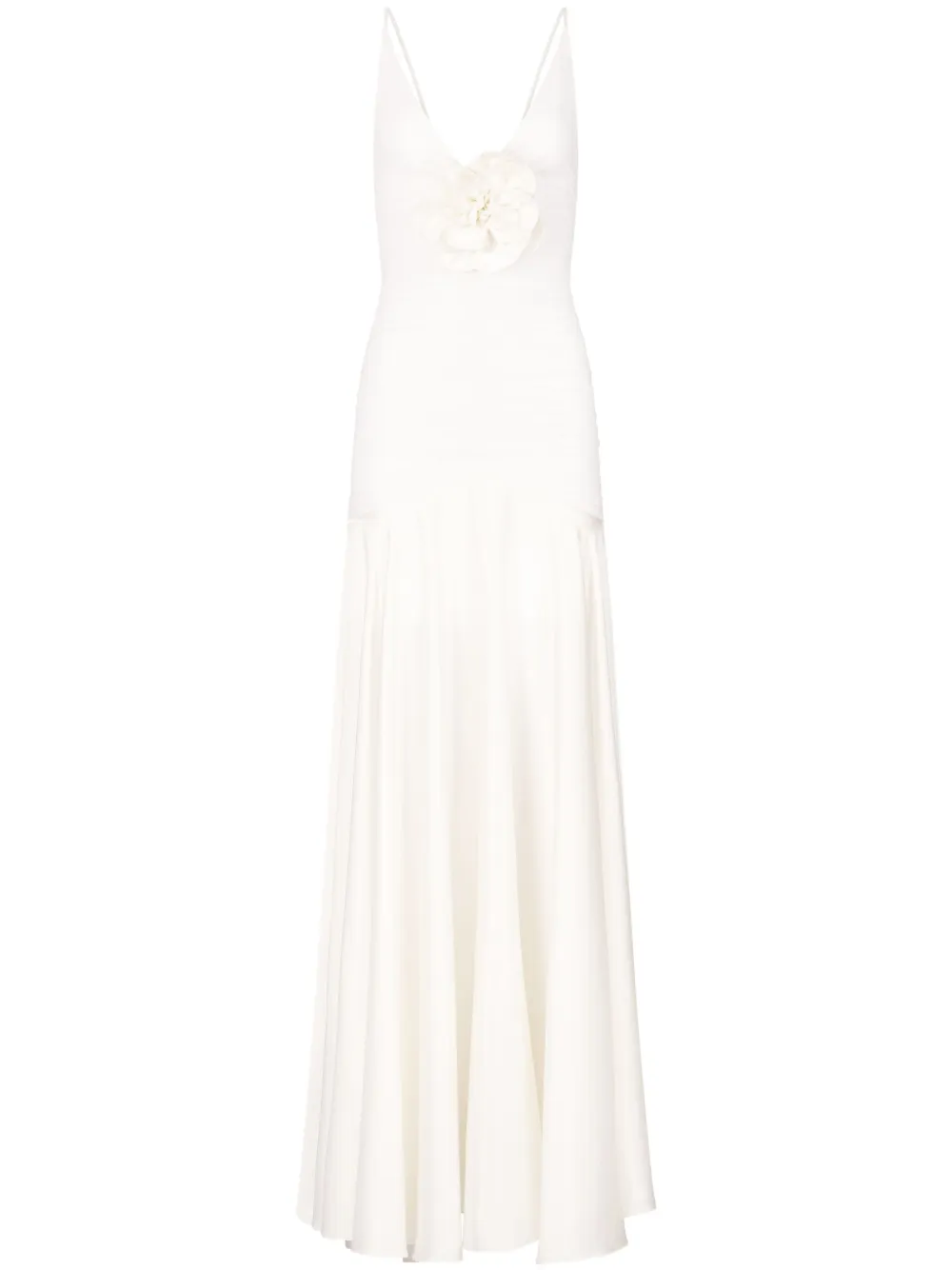 Silvia Tcherassi robe longue Sana | blanc | Image 1