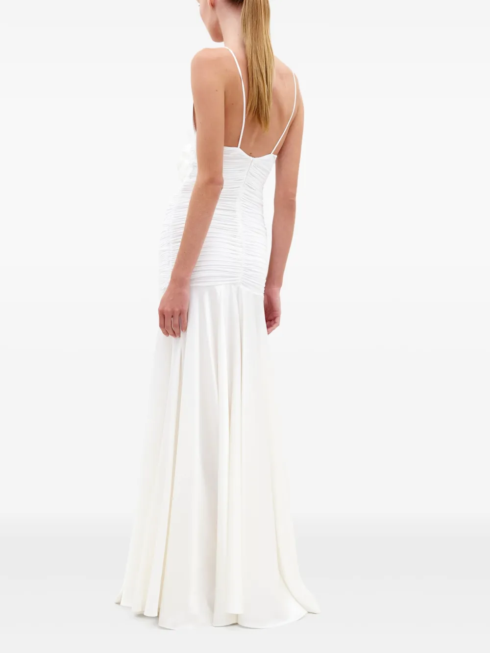Silvia Tcherassi Sana maxi-dress Wit