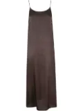 Uma Wang silk dress - Brown