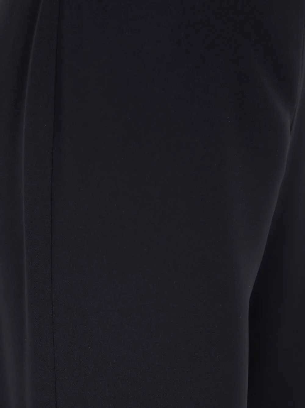 EMPORIO ARMANI CADY-TEXTURE PALAZZO TROUSERS