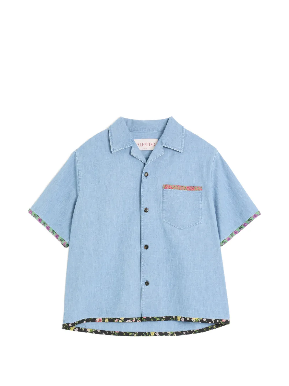 Valentino Garavani Camicia denim - Blu