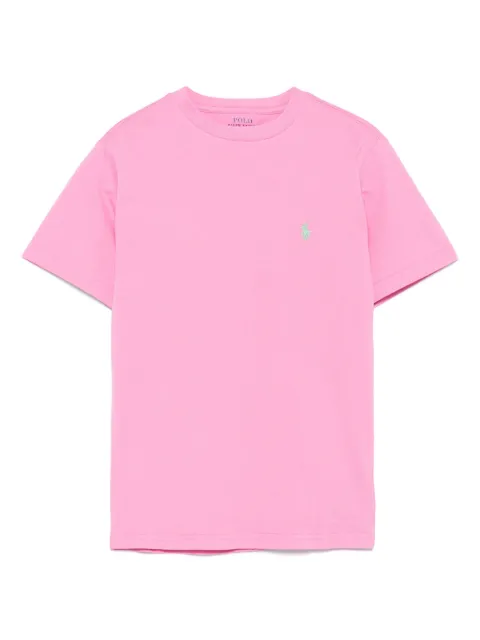 POLO RALPH LAUREN KIDS T-shirt in cotone con logo