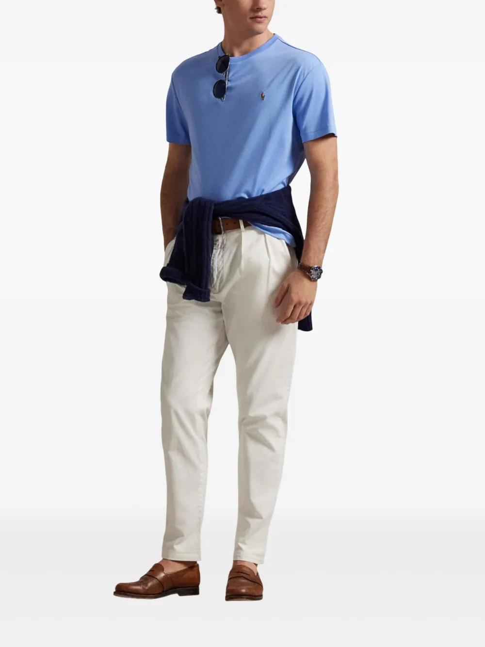 Polo Ralph Lauren T-shirt met logo Blauw