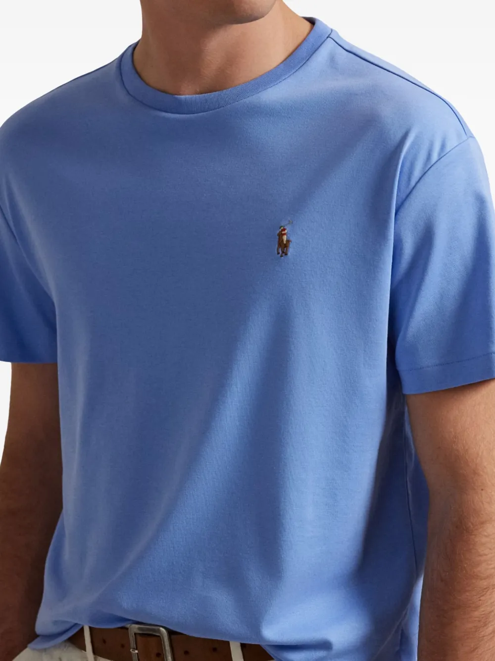Polo Ralph Lauren T-shirt met logo Blauw