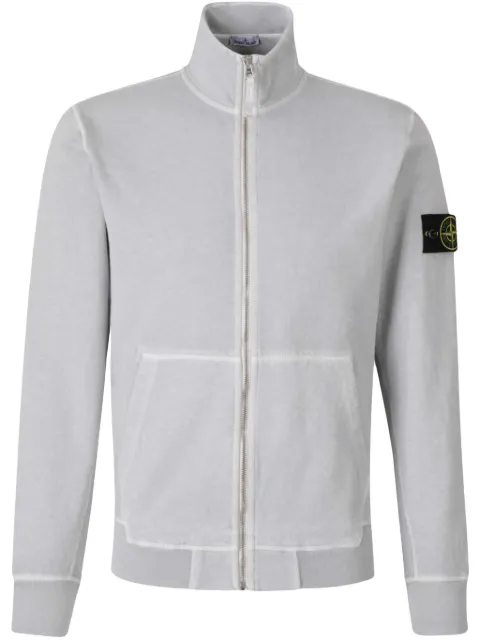 Stone Island sudadera con cierre y motivo Compass