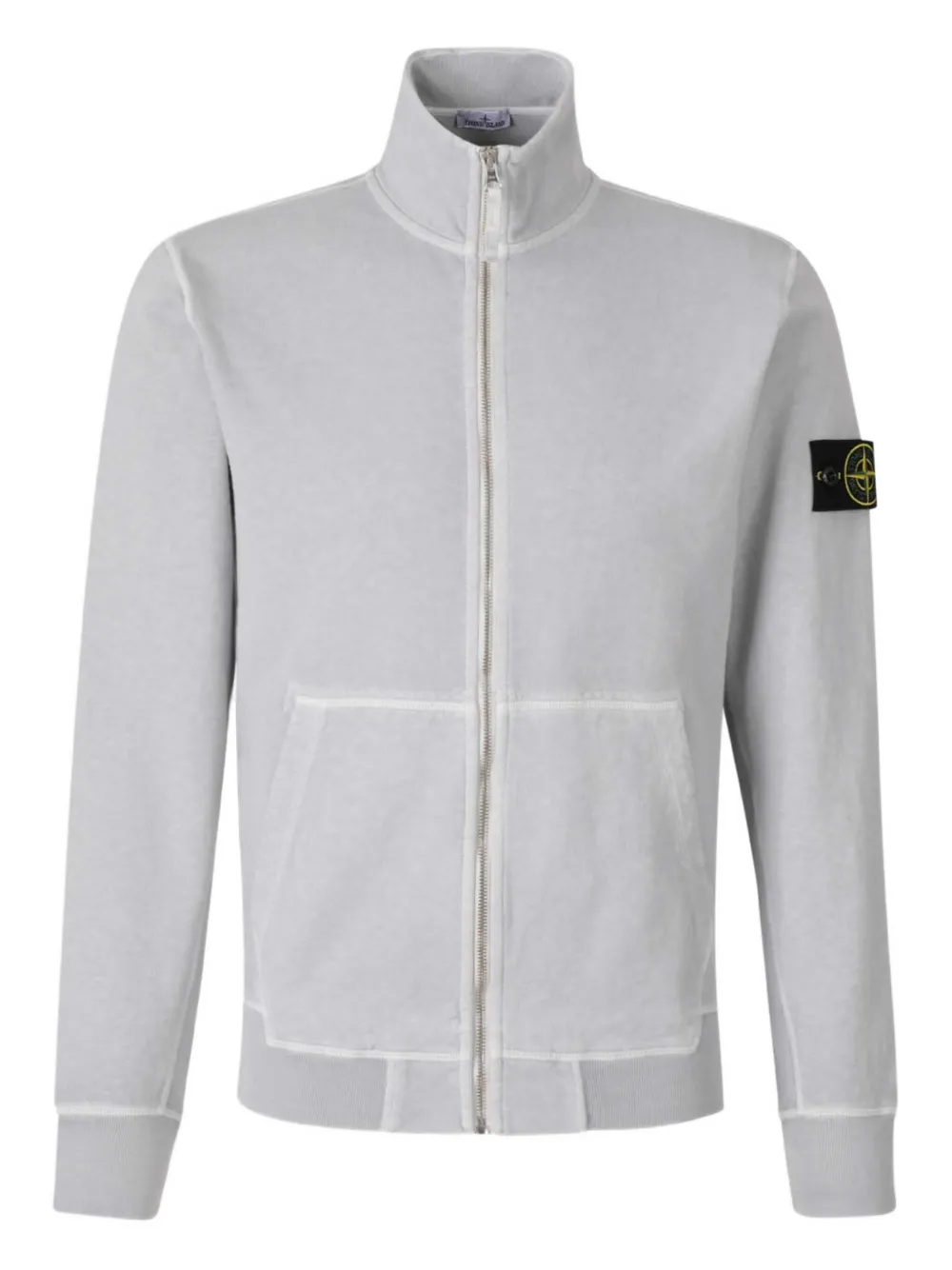 Stone Island Sweater met Compass-logopatch Grijs
