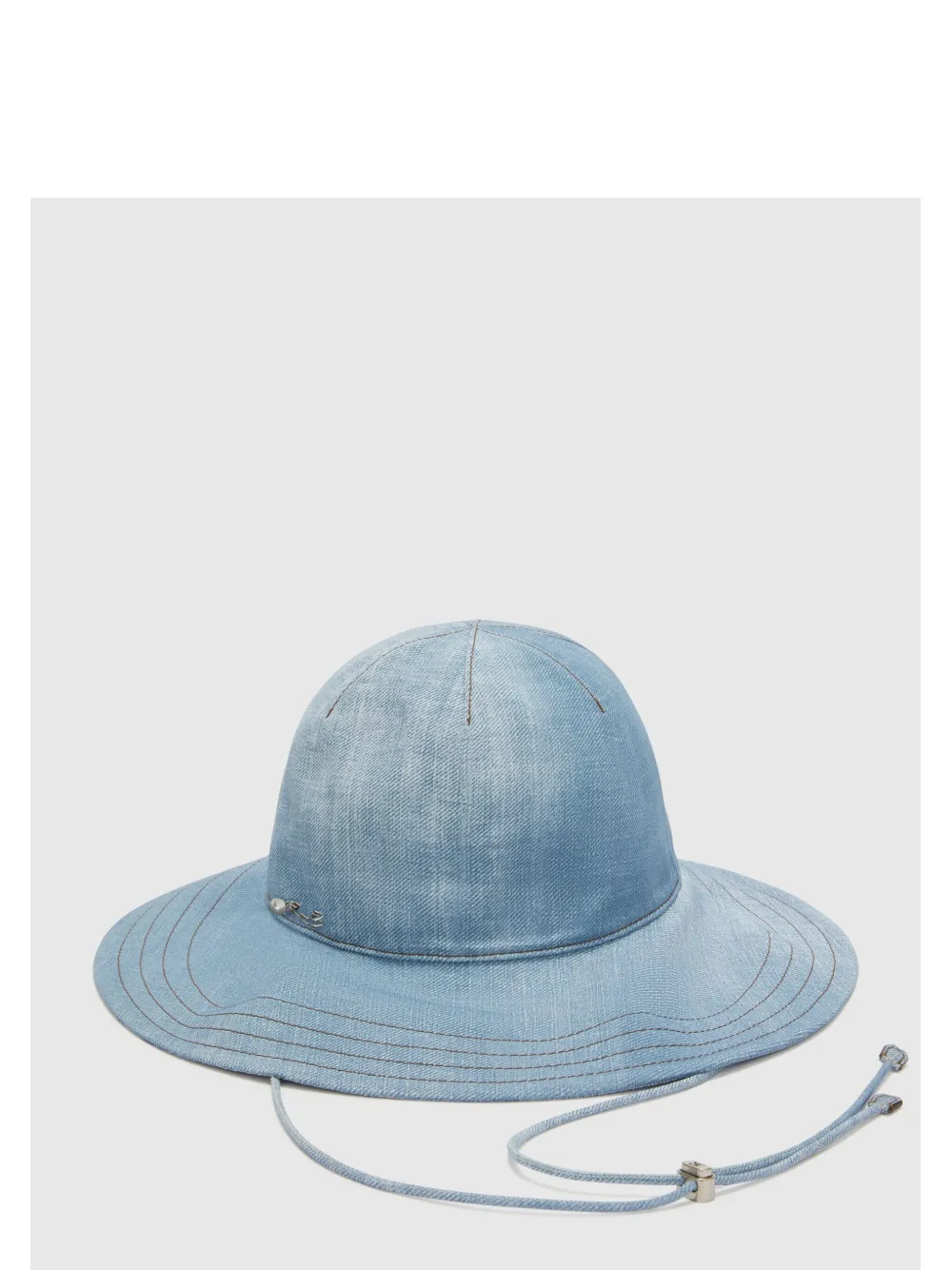 Ermanno Scervino Hoed met brede rand Blauw