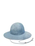 Ermanno Scervino wide-brim hat - Blue