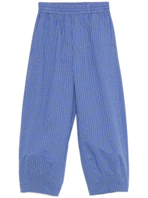 Odeeh cotton striped trousers