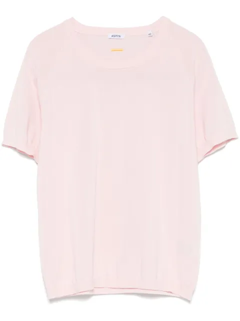 ASPESI t-shirt en coton à col rond
