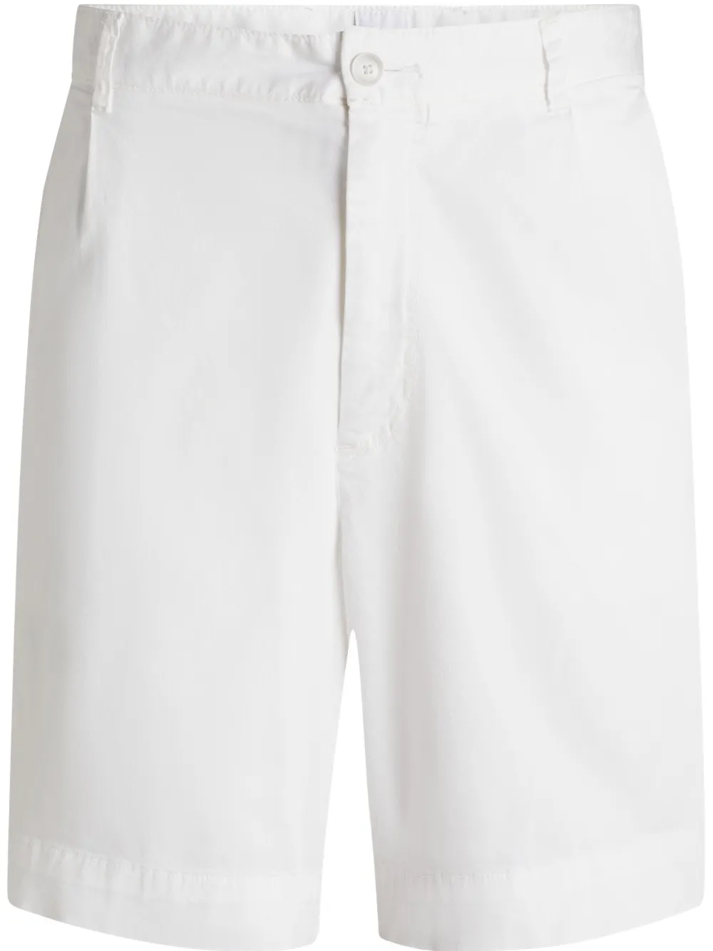 BOSS straight-leg chino shorts | White | Image 1