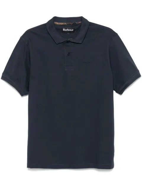 Barbour Tartan Piqué polo shirt