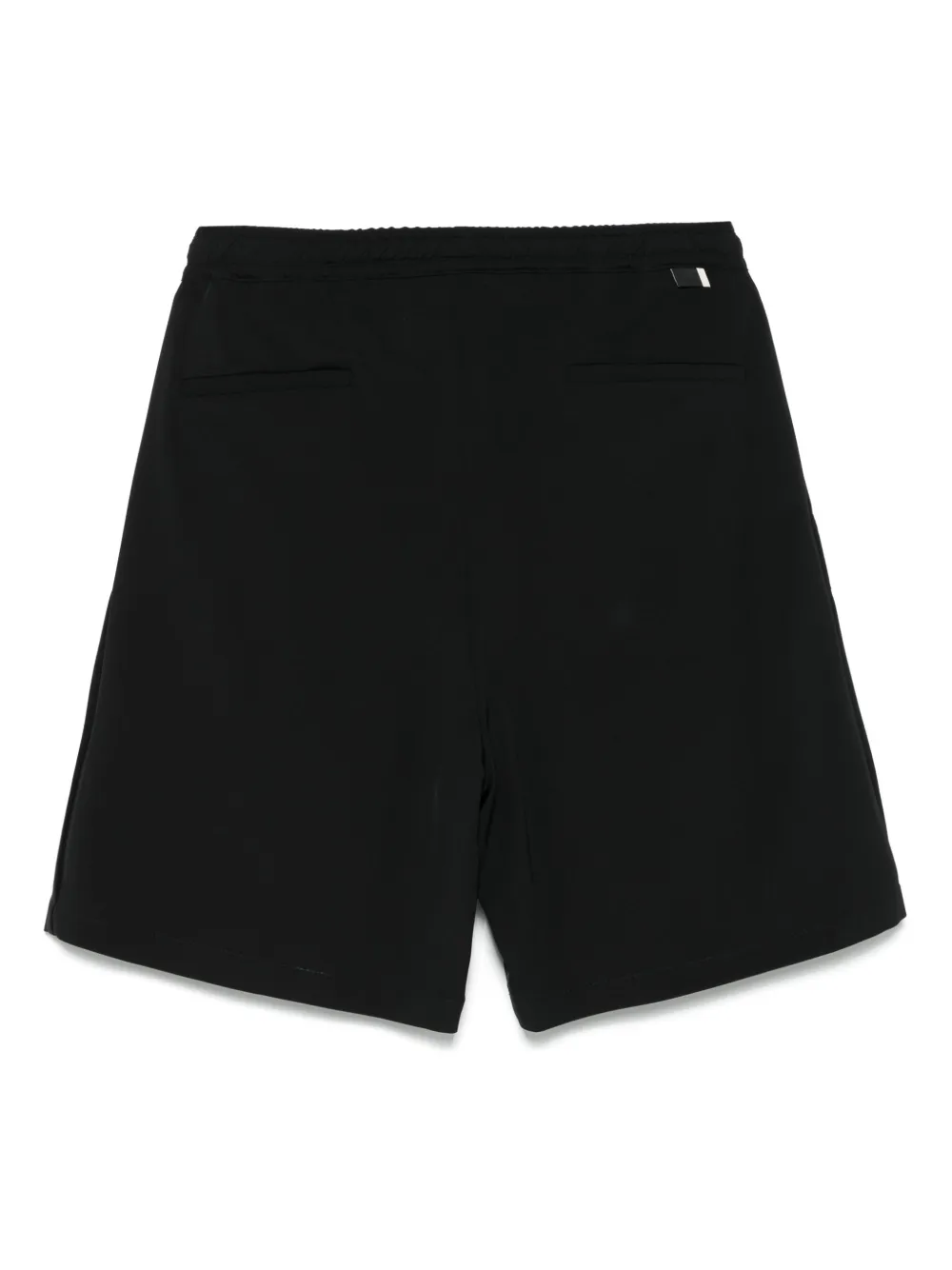 Low Brand inverted-pleat shorts - Zwart