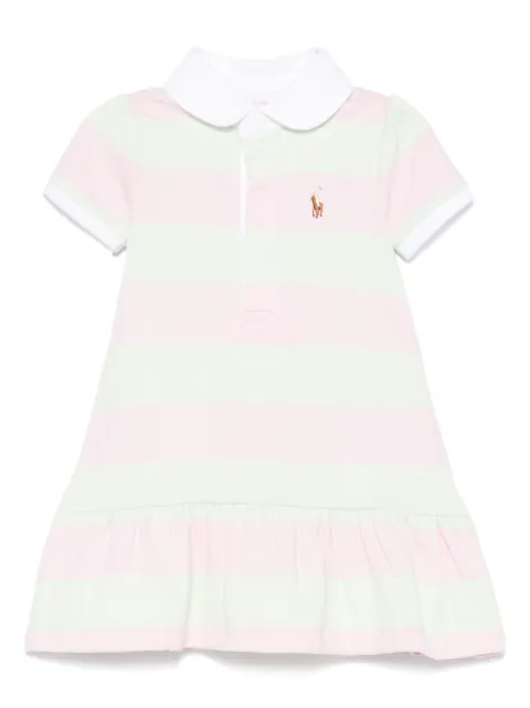 POLO RALPH LAUREN KIDS striped cotton dress