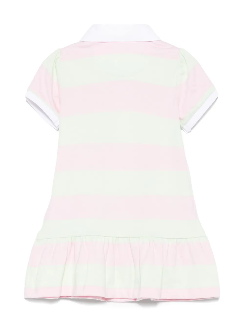 POLO RALPH LAUREN KIDS Gestreepte jurk - Roze