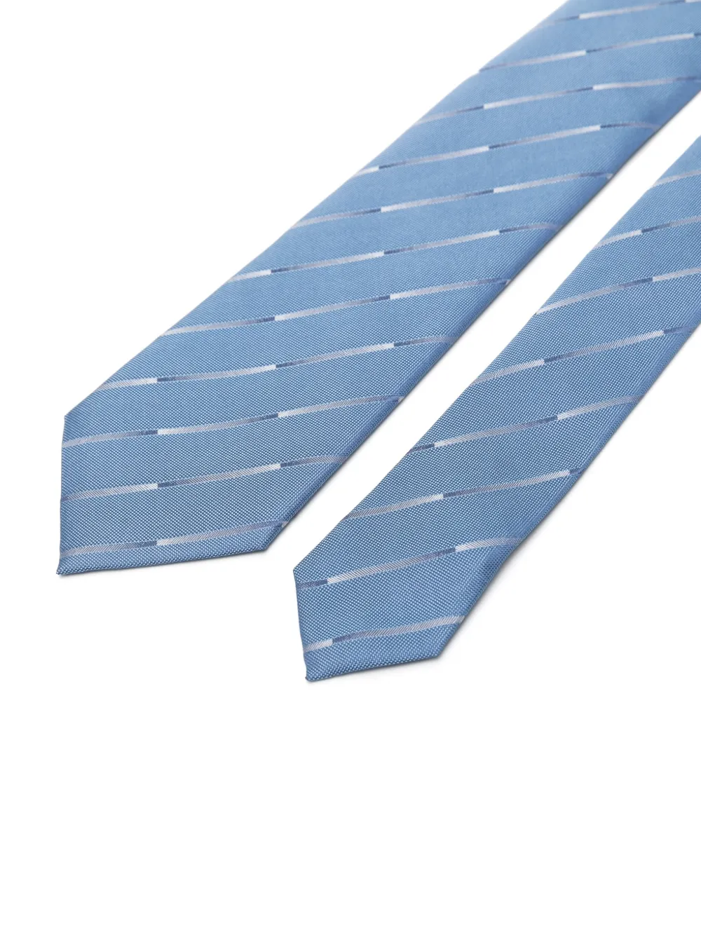 Emporio Armani silk tie - Blauw