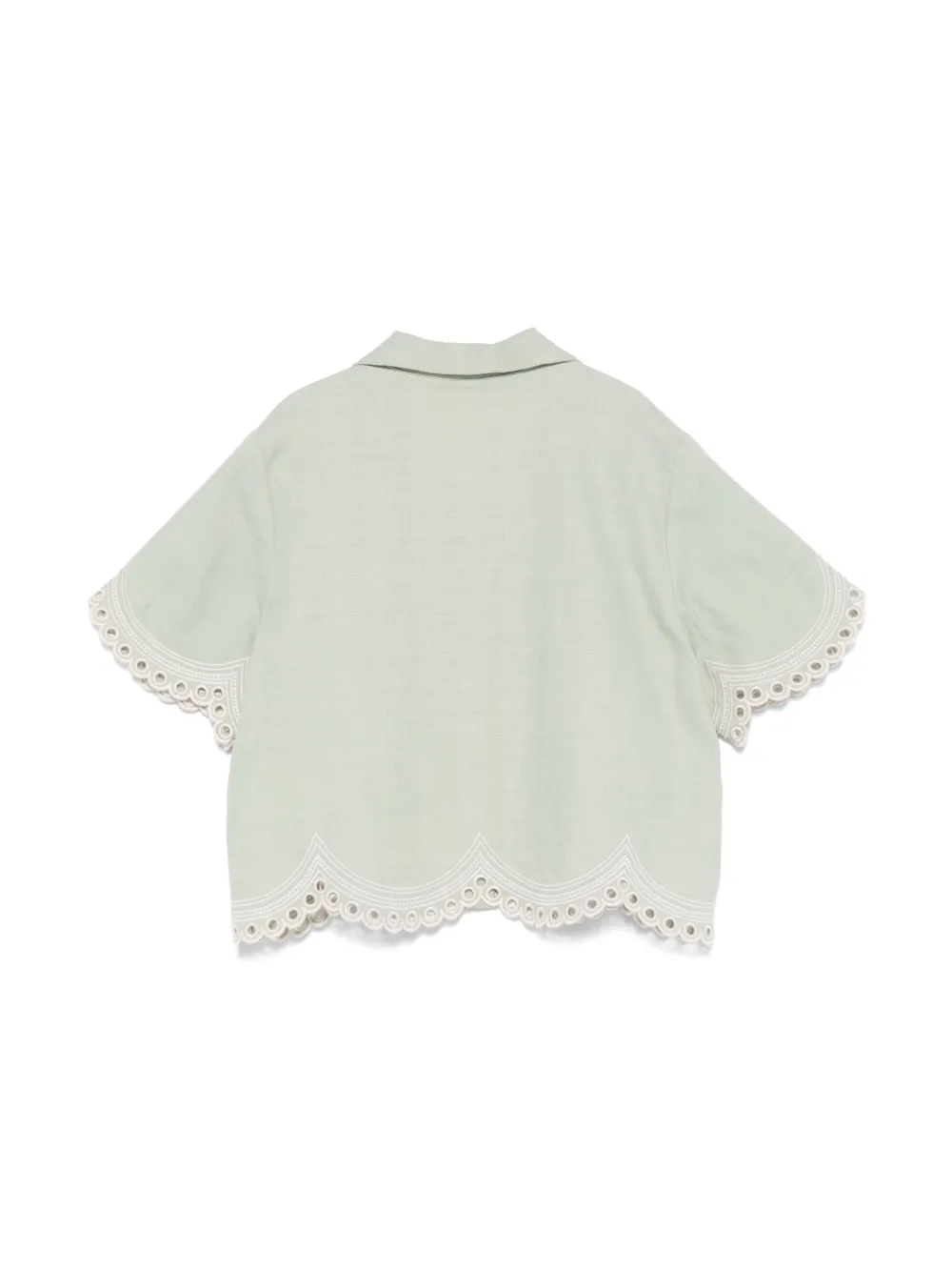 ZIMMERMANN Kids Tallow shirt - Groen