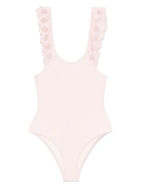 ZIMMERMANN Kids ruffle-trim swimsuit
