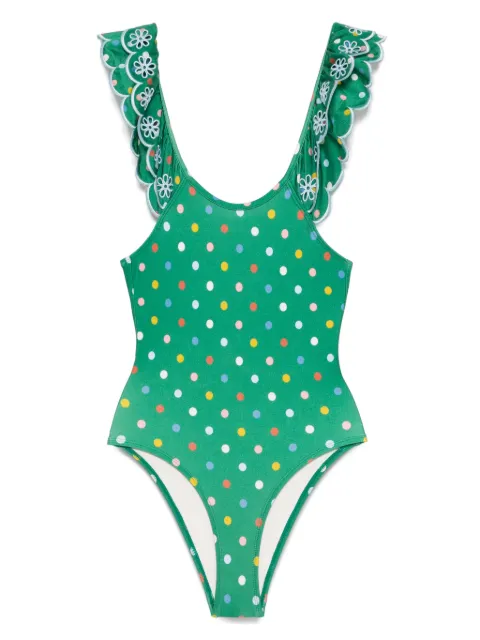 ZIMMERMANN Kids polka-dot swimsuit