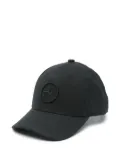 Stone Island Junior Compass-embroidered cap - Black