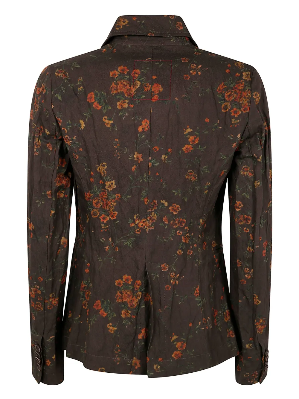 Uma Wang floral-print blazer - Bruin