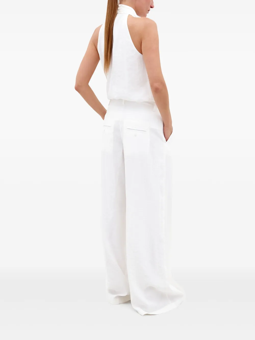 Silvia Tcherassi Opal broek Wit