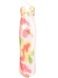 Silvia Tcherassi Lisseth midi dress - Pink