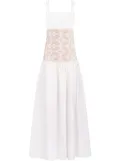 Silvia Tcherassi Pilar maxi dress - White