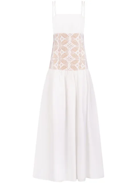 Silvia Tcherassi vestido largo Pilar