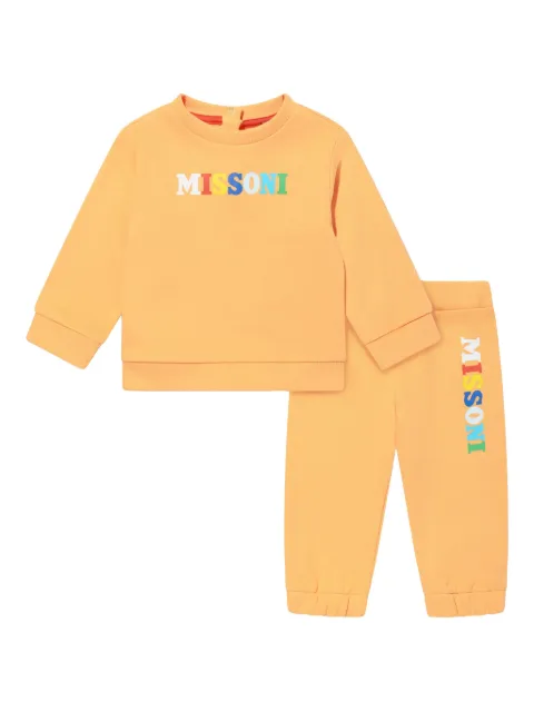 Missoni Kids traje deportivo con logo