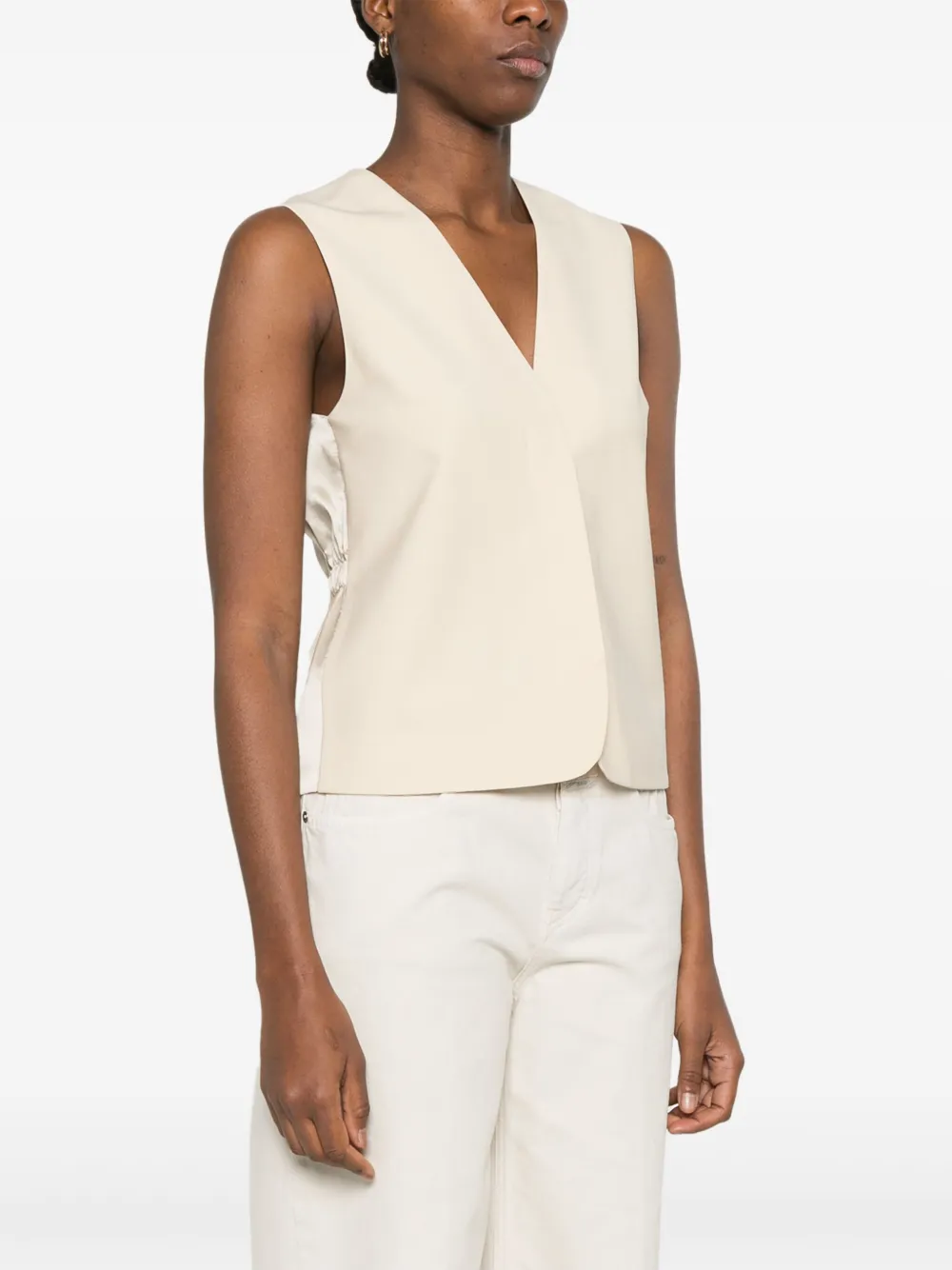 Semicouture Susanna gilet Beige