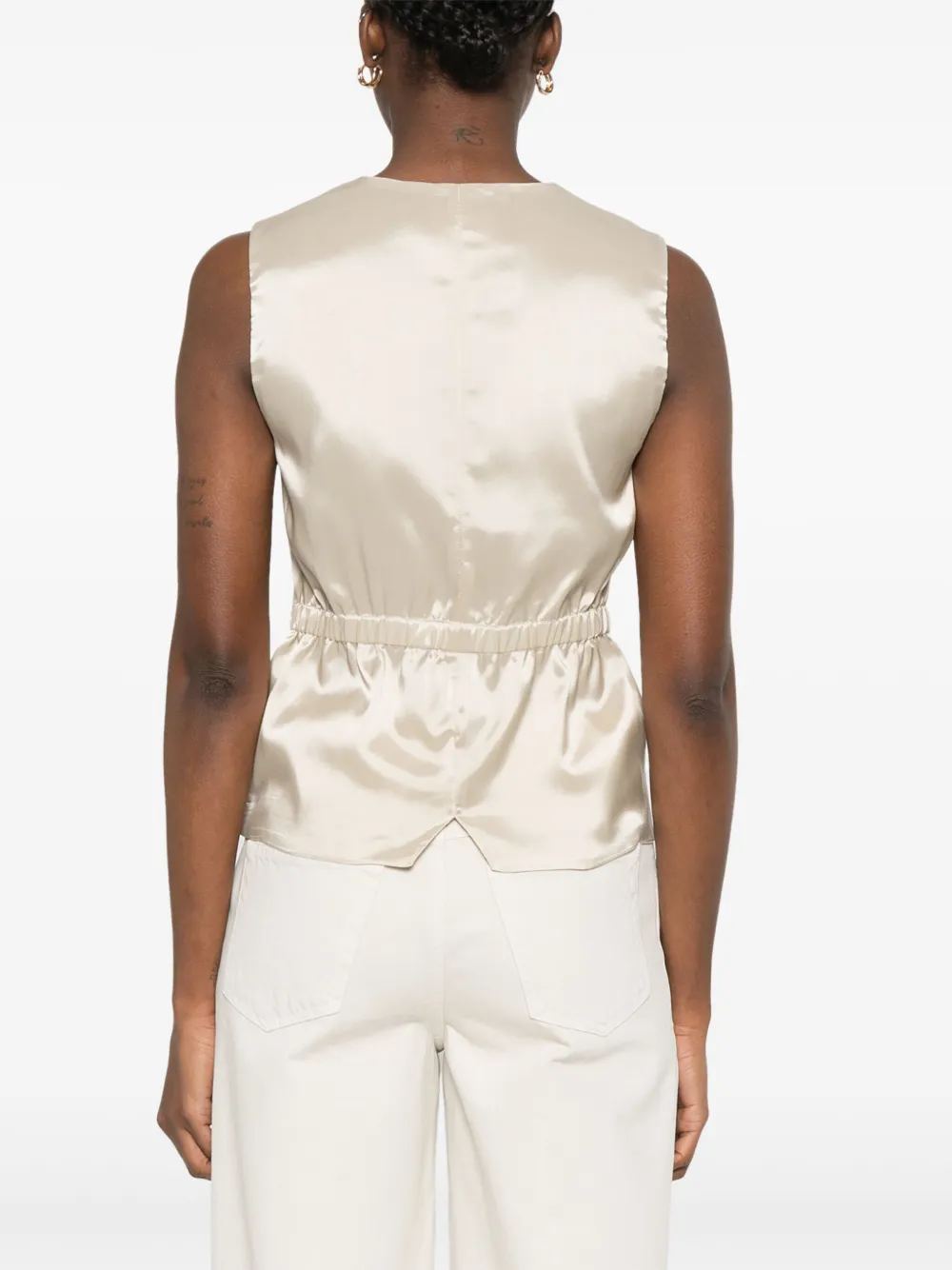Semicouture Susanna gilet Beige
