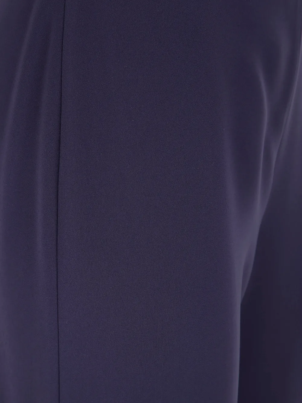 Emporio Armani Broek met satijnen afwerking Blauw