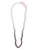 Emporio Armani gradient-effect necklace - Grey