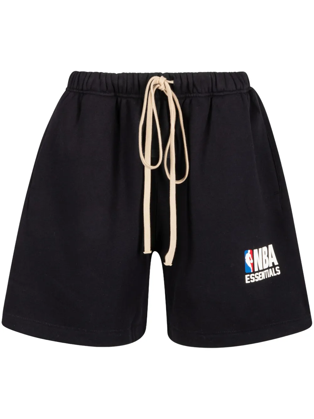 FEAR OF GOD ESSENTIALS x NBA "Black" track shorts - Schwarz