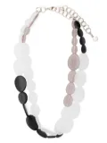 Emporio Armani beaded necklace - Silver