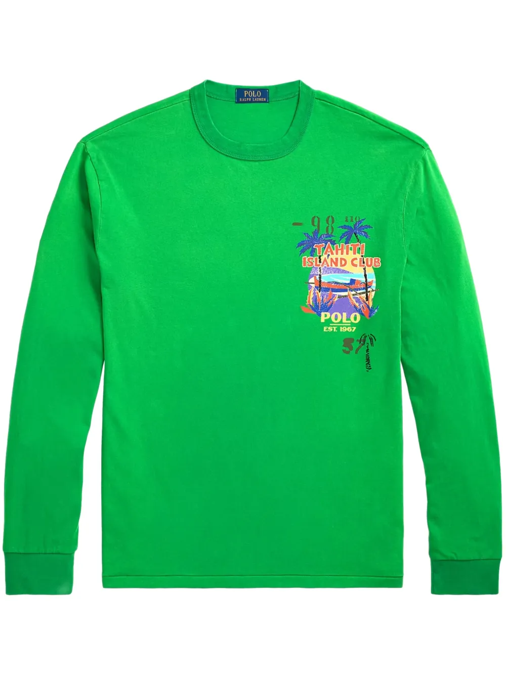 Polo Ralph Lauren T-shirt met grafische print Groen