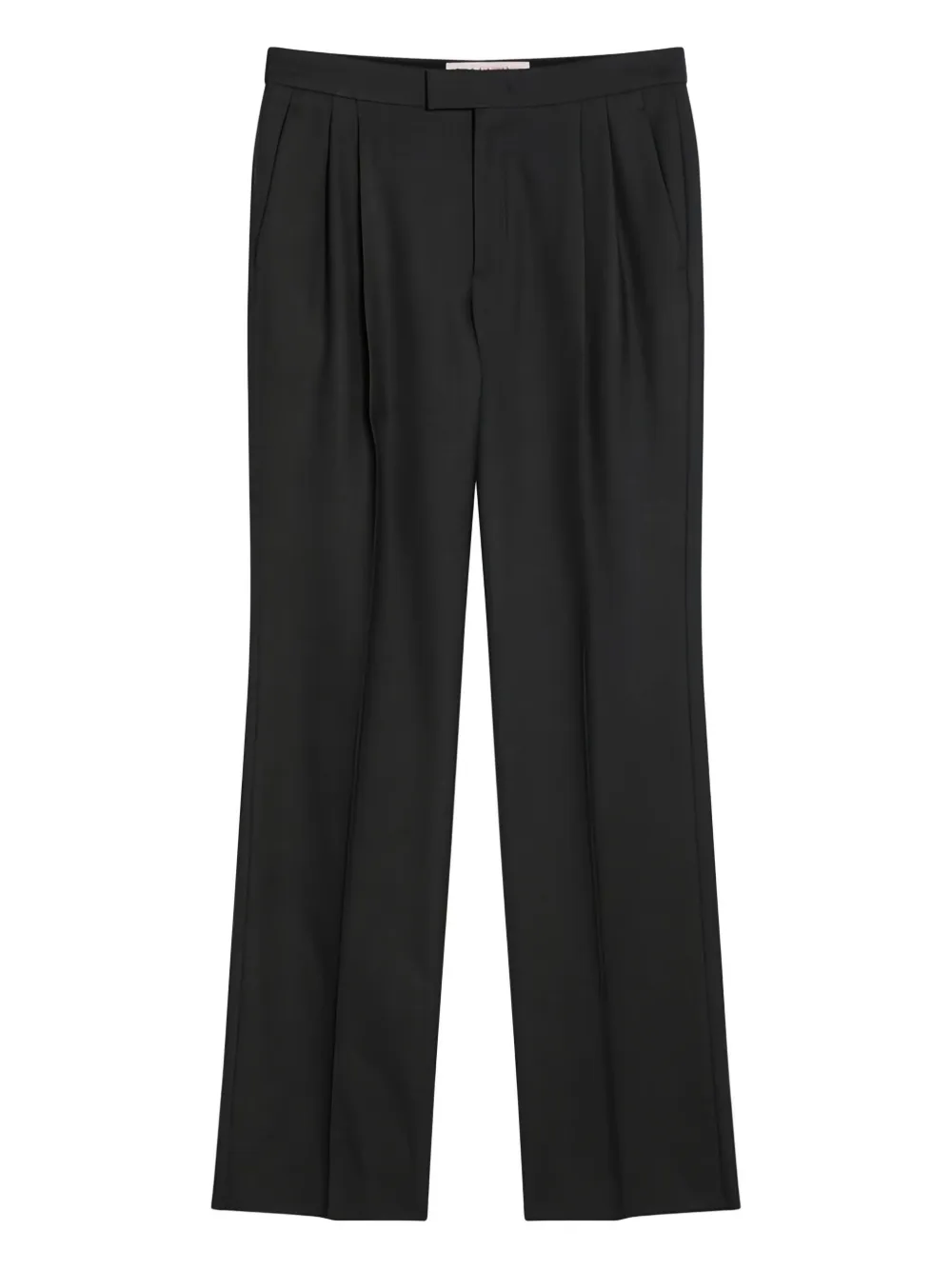 Valentino Garavani Wollen gabardine broek Grijs