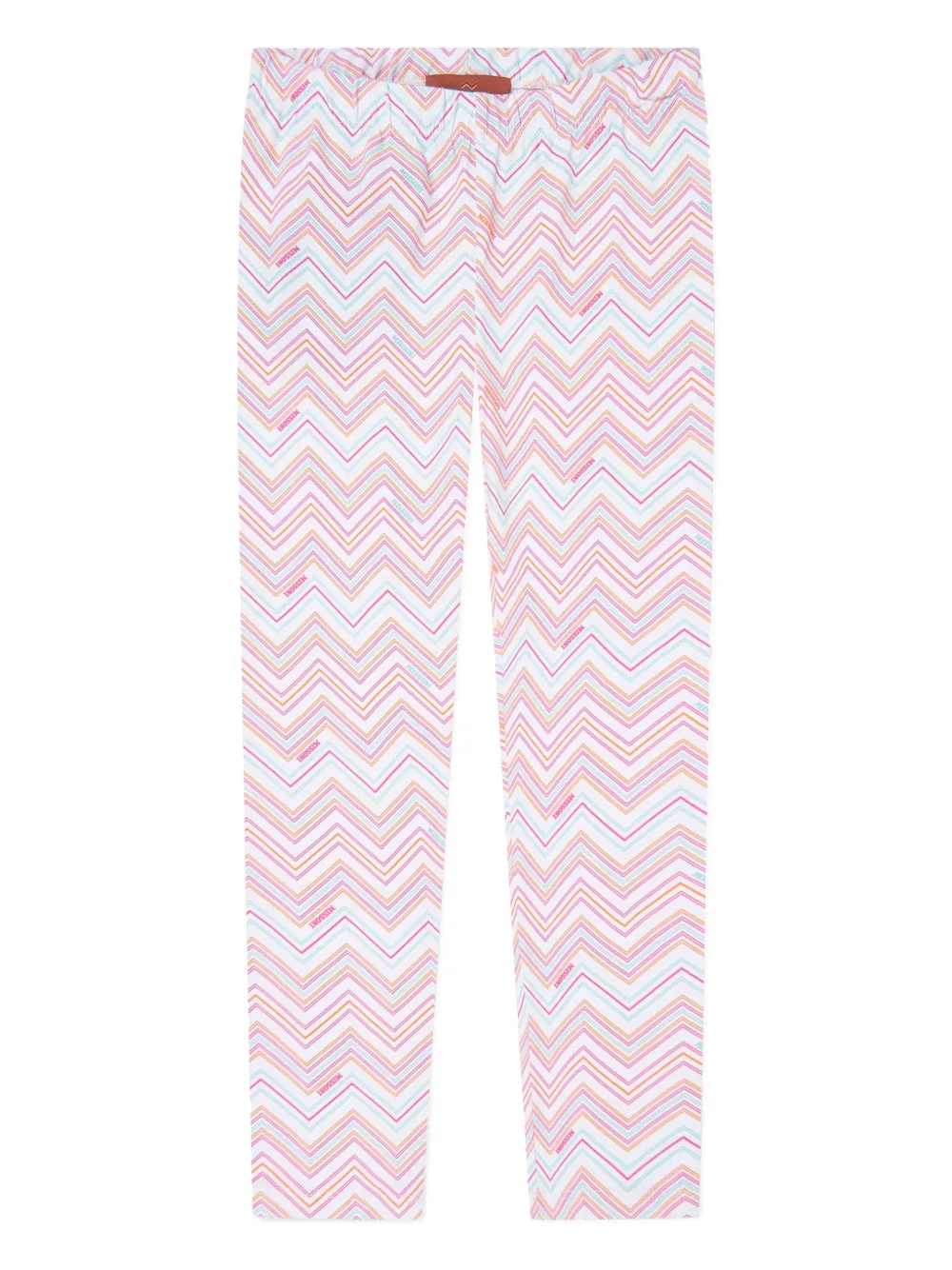Missoni Zigzag-print Trousers In White