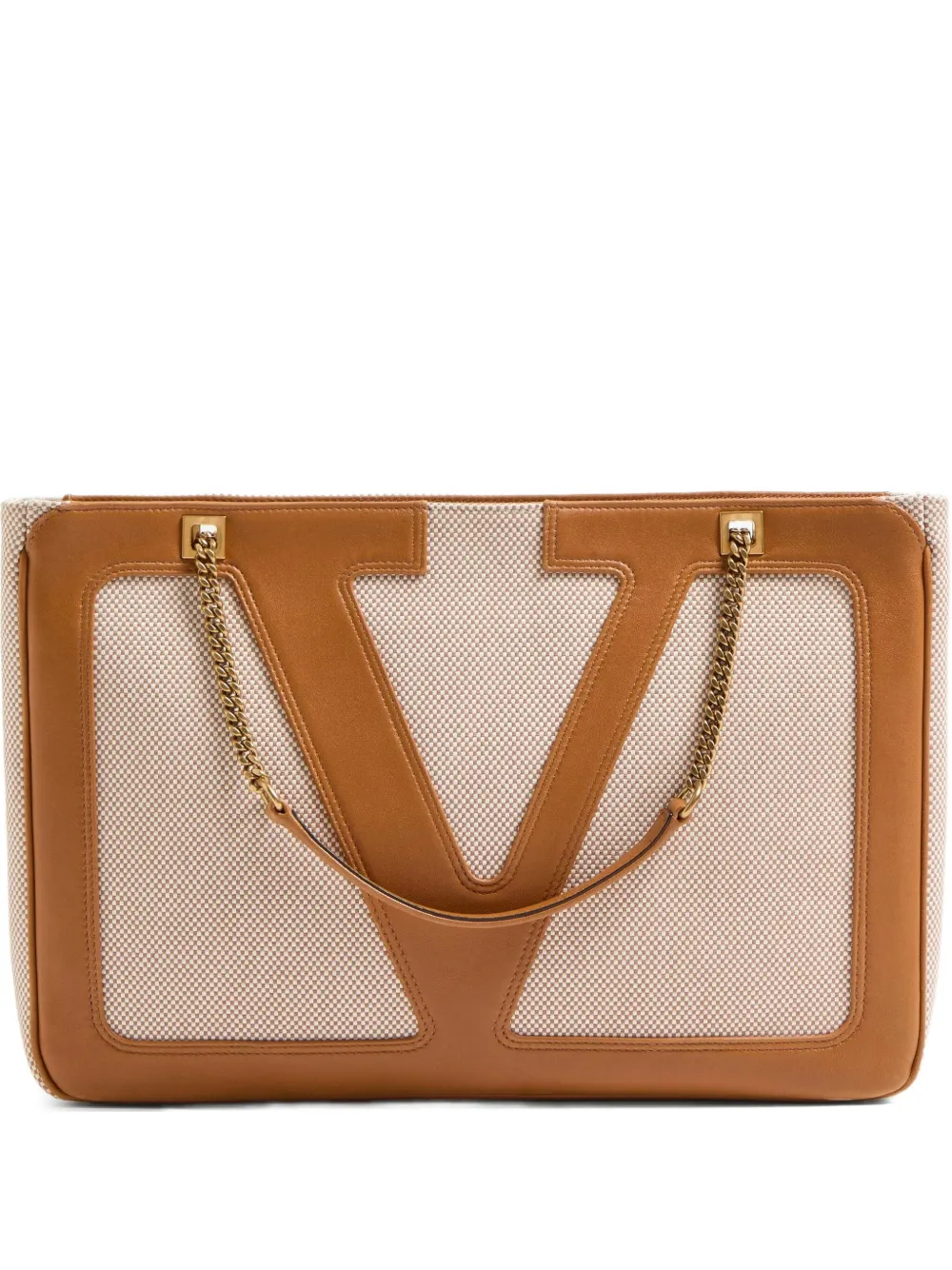 Valentino Garavani Medium Viva Superstar shopper Beige